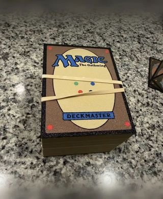Magnetic Naked Deck Box for Commander MTG
