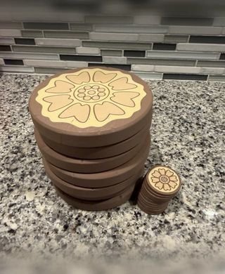 White Lotus Tile Stack Deck Box